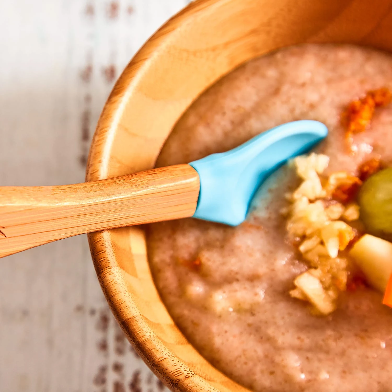 Kindergeschirr Mit Bambusschale Und Löffel 400 Ml Inkl. Saugnapf Ø: 13,7 Cm 5 Kindergeschirr Mit Bambusschale Und Löffel 400 Ml Inkl. Saugnapf Ø: 13,7 Cm - Image 3