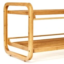 Schuhregal Mehrzweckregal 2 Etagen 6 Paar Schuhe Erweiterbar Bambus 10 Schuhregal Mehrzweckregal 2 Etagen 6 Paar Schuhe Erweiterbar Bambus -kitchentools Verkäufe 10038087 yy 0004 logo
