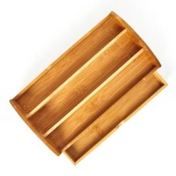 Schreibtischorganizer Mit Schublade 3 Fächer 27,5x11x15 Cm 100% Bambus -kitchentools Verkäufe 10038131 yy 0004 logo