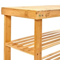 Schuhregal Mehrzweckregal Sitzbank 2 Etagen Für 8 Paar Schuhe Bambus -kitchentools Verkäufe 10038141 yy 0006 logo
