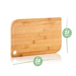 Batvik Bambus-Schneidebrett 38x1,5x27 Cm Messerschonend Saftrille -kitchentools Verkäufe 10038167 yy 0007 logo