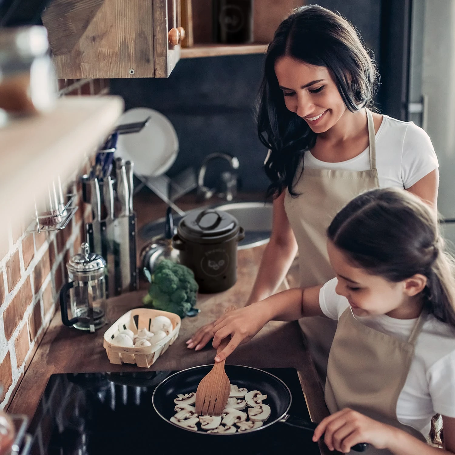 Aufbewahrungstöpfe 3er Set Metallblech Rund Deckel 4 Aufbewahrungstöpfe 3er Set Metallblech Rund Deckel - Image 2