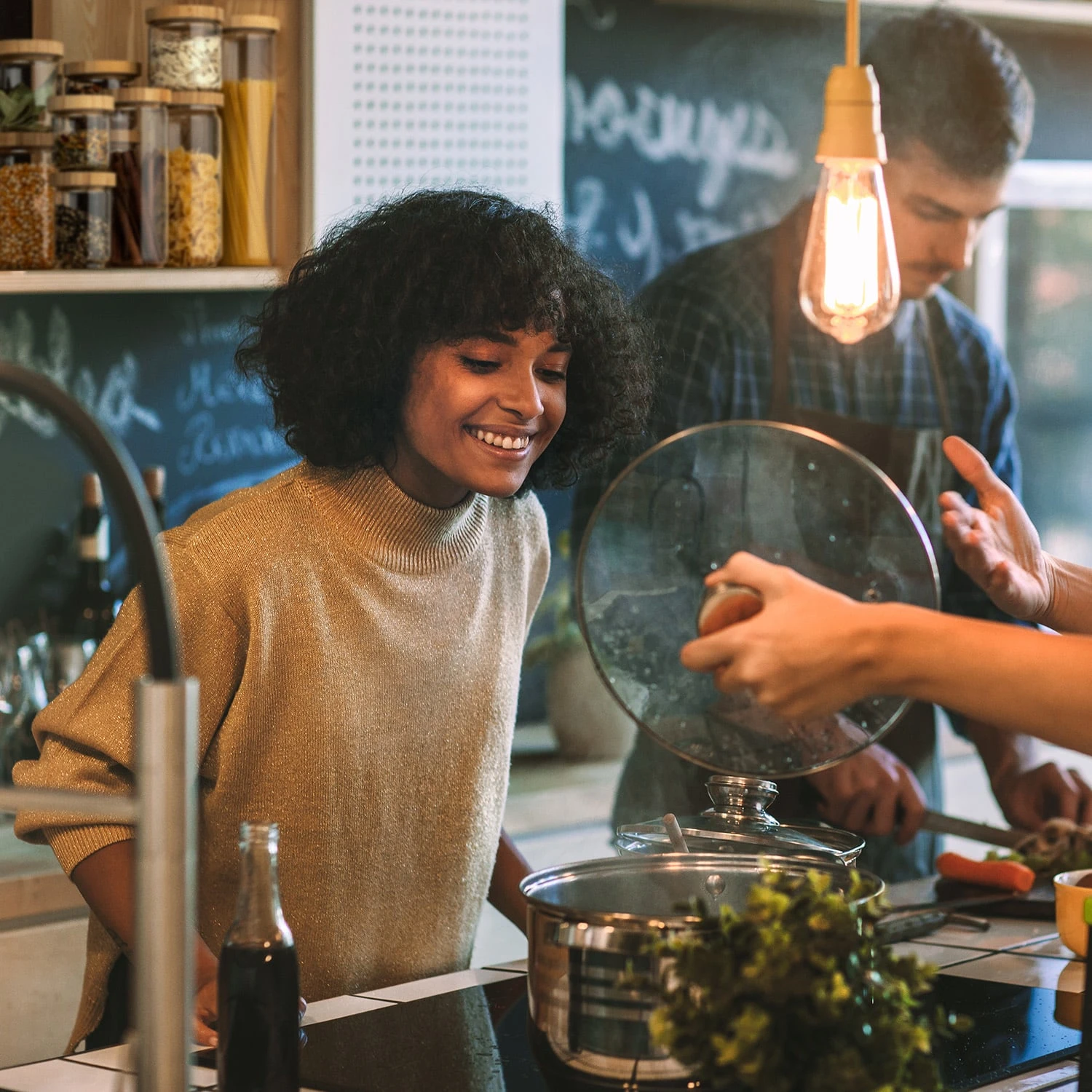 Stapelglas Mit Bambusdeckel 750 Ml Stapelbar Luftdicht 4 Stapelglas Mit Bambusdeckel 750 Ml Stapelbar Luftdicht - Image 2
