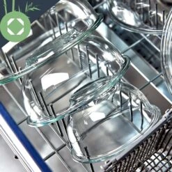 Glasschüssel 2200 Ml Bambusdeckel Verschließbar BPA-frei Größe L -kitchentools Verkäufe 10038270 yy 0005 logo