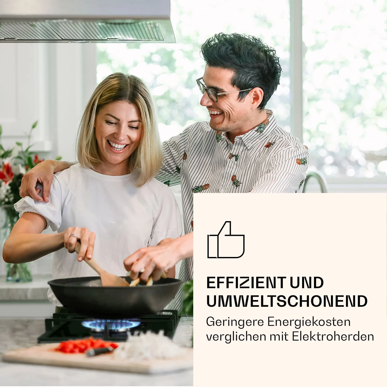 Victoria Domino Gaskochfeld 2-flammig Sabaf-Brenner Glaskeramik Retro-Look 4 Victoria Domino Gaskochfeld 2-flammig Sabaf-Brenner Glaskeramik Retro-Look – Bild 2