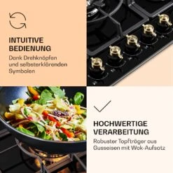 Victoria 5 Gaskochfeld 5-flammig Sabaf-Brenner Glaskeramik Retro-Look 14 Victoria 5 Gaskochfeld 5-flammig Sabaf-Brenner Glaskeramik Retro-Look -kitchentools Verkäufe 10038376 de 0005 logo