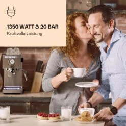Pausa Espressomaker 1350 Watt 20 Bar Druck Wassertank: 1,4 Liter Edelstahl -kitchentools Verkäufe 10038393 de 0002 logo