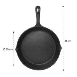 Parthenaise Bratpfanne 30 Cm (Ø) Gusseisen Rund Voreingebrannt Backofenfest -kitchentools Verkäufe 10038598 yy 0006 logo