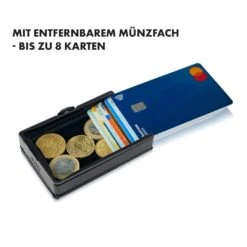 ZNAP Slim Wallet 12 Karten Münzfach 8 X 1,8 X 6 Cm (BxHxT) RFID-Schutz -kitchentools Verkäufe 10038768 de 0005 logo