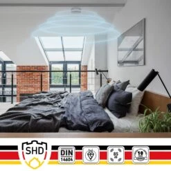 Rauchmelder DOF39 Kunststoff Warnsignal: 85 DB 9V Batteriebetrieben -kitchentools Verkäufe 10038784 yy 0005 logo