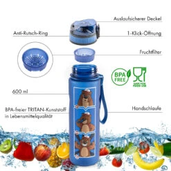 Lyseren Kindertrinkflasche 600 Ml Trinkskala Auslaufsicher Fruchtfilter -kitchentools Verkäufe 10038936 de 0003 logo