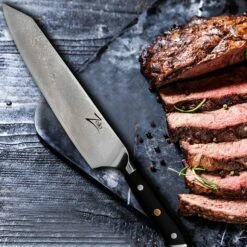 Alpha-Royal Japanese Serie 9" Kiritsuke Messer Damaszener-Stahl -kitchentools Verkäufe 10038993 de 0005 logo