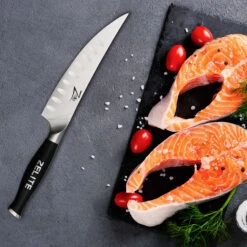 Comfort Pro Serie 6" Ausbeinmesser 56 HRC Hohlkammer Edelstahl -kitchentools Verkäufe 10039021 yy 0004 logo