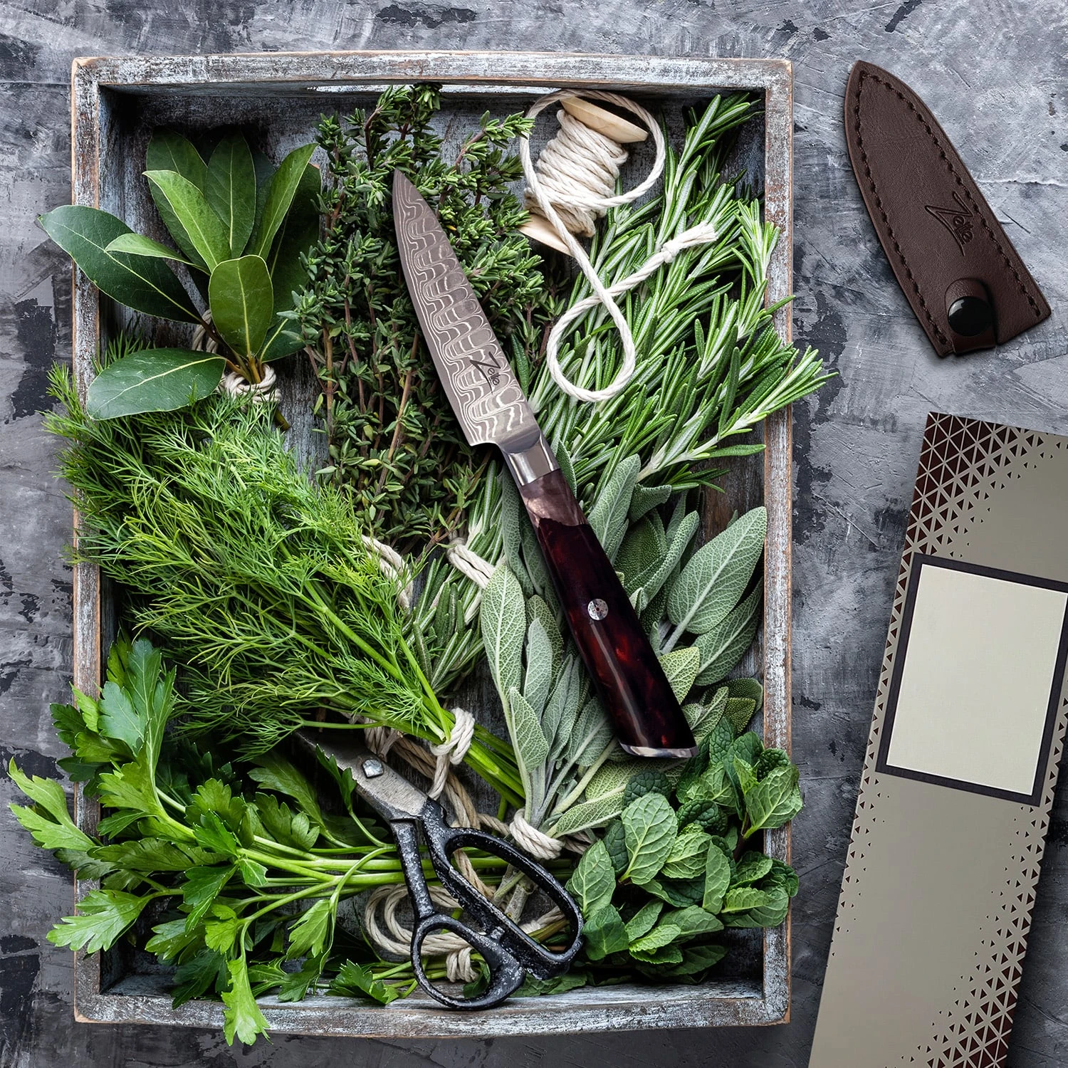 Infinity Wave 4" Schälmesser 61 HRC Damaszenerstahl 5 Infinity Wave 4" Schälmesser 61 HRC Damaszenerstahl - Image 3