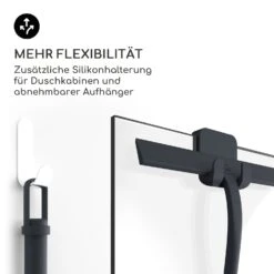Blaze Duschabzieher 23 Cm Silikonumhüllung Edelstahlkern Modernes Design -kitchentools Verkäufe 10039049 de 0005 usp