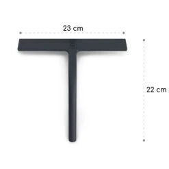 Blaze Duschabzieher 23 Cm Silikonumhüllung Edelstahlkern Modernes Design -kitchentools Verkäufe 10039049 yy 0011 dimensions