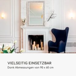 Stratford Wandspiegel Holzrahmen Rechteckig 90 X 60 Cm Vintage -kitchentools Verkäufe 10039481 de 0005 logo