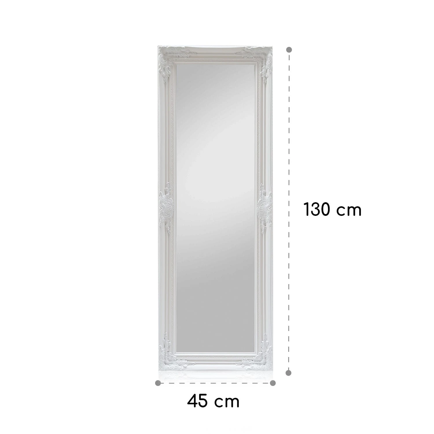 Ashford Standspiegel Massivholzrahmen Rechteckig 130 X 45 Cm 9 Ashford Standspiegel Massivholzrahmen Rechteckig 130 X 45 Cm - Image 7