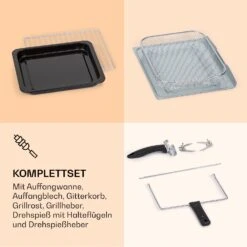 Prime Air Heißluftfritteuse 1500W 23l Timer 8 Programme 13 Prime Air Heißluftfritteuse 1500W 23l Timer 8 Programme -kitchentools Verkäufe 10040025 de 0006 logo