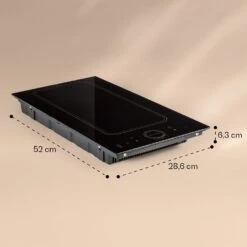 Victoria Domino Induktionskochfeld Einbau 3500W Flexzone Timer 15 Victoria Domino Induktionskochfeld Einbau 3500W Flexzone Timer -kitchentools Verkäufe 10040199 yy 0007 dimensions