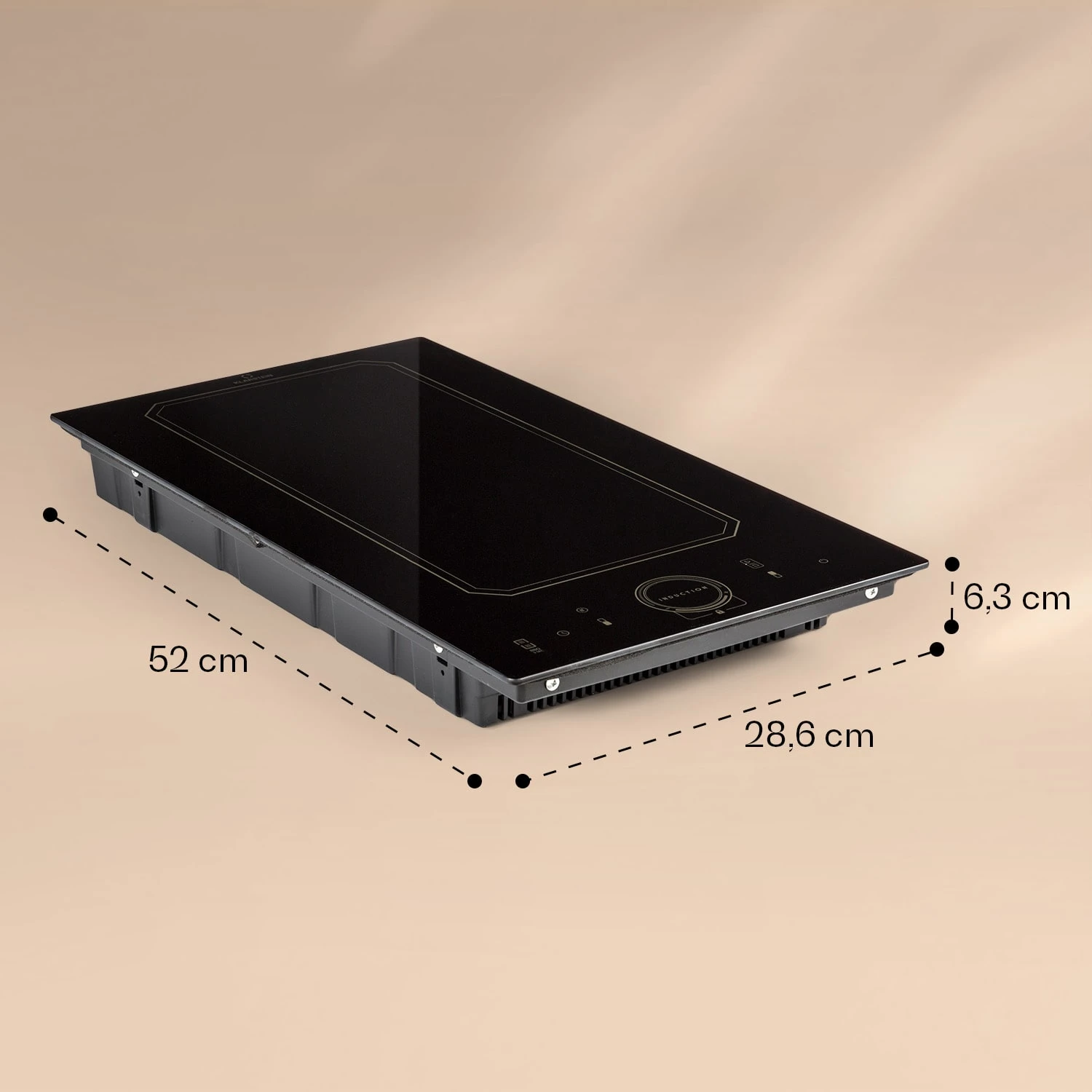 Victoria Domino Induktionskochfeld Einbau 3500W Flexzone Timer 9 Victoria Domino Induktionskochfeld Einbau 3500W Flexzone Timer - Image 7