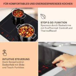 Victoria 4 Flex Induktionskochfeld Einbau 7000W 2 Flexzonen Timer -kitchentools Verkäufe 10040201 de 0004 usp