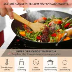 Victoria 4 Flex Induktionskochfeld Einbau 7000W 2 Flexzonen Timer -kitchentools Verkäufe 10040201 de 0005 usp