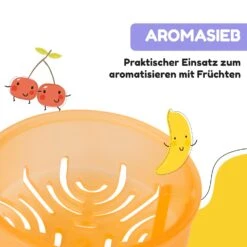 Schmatzfatz Trinkflasche Sportflasche 500 Ml 24 Cm Tritan -kitchentools Verkäufe 10040332 de 0006 usp