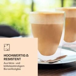 DUOS Doppelwandiges Glas | Thermoglas | 310 Ml | Trinkglas | Espressoglas, Teeglas, Shotglas | Für Heiße Und Kalte Getränke | Borosilikatglas| Hitze- Und Kältebeständig | Handgemacht | Spülmaschinenfest | Schwebe-Effekt 11 DUOS Doppelwandiges Glas | Thermoglas | 310 Ml | Trinkglas | Espressoglas, Teeglas, Shotglas | Für Heiße Und Kalte Getränke | Borosilikatglas| Hitze- Und Kältebeständig | Handgemacht | Spülmaschinenfest | Schwebe-Effekt -kitchentools Verkäufe 10040372 de 0003 logo