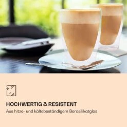 DUOS Doppelwandiges Glas 310 Ml Thermofunktion Inkl. Edelstahl-Löffel 11 DUOS Doppelwandiges Glas 310 Ml Thermofunktion Inkl. Edelstahl-Löffel -kitchentools Verkäufe 10040386 de 0003 logo