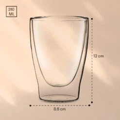 DUOS Doppelwandiges Glas 310 Ml Thermofunktion Inkl. Edelstahl-Löffel 15 DUOS Doppelwandiges Glas 310 Ml Thermofunktion Inkl. Edelstahl-Löffel -kitchentools Verkäufe 10040386 yy 0007 logo
