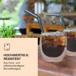 DUOS Jumbo Doppelwandiges Glas 410 Ml Thermofunktion Inkl. Edelstahl-Löffel -kitchentools Verkäufe 10040389 de 0003 logo