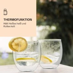 DUOS Jumbo Doppelwandiges Glas 410 Ml Thermofunktion Inkl. Edelstahl-Löffel -kitchentools Verkäufe 10040389 de 0004 logo