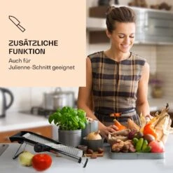 Mandoline Küchenhobel Gourmet Edelstahl 1 Bis 9 Mm Julienne-Schneider -kitchentools Verkäufe 10040835 de 0002 logo