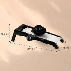 Mandoline Küchenhobel Inkl. Wellenschnitt Edelstahl 1 Bis 9 Mm Julienne-Schneider -kitchentools Verkäufe 10040836 yy 0006 logo