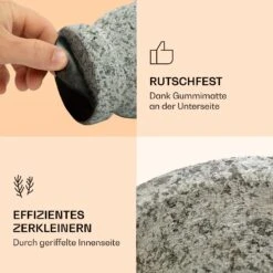 Mörser Mit Stößel 360 Ml Geriffelte Innenseite Rutschfest -kitchentools Verkäufe 10040838 de 0003 logo