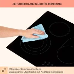 Virtuosa 5 Einbaukochfeld 5 Zonen 8500W Glaskeramik 16 Virtuosa 5 Einbaukochfeld 5 Zonen 8500W Glaskeramik -kitchentools Verkäufe 10041117 de 0007 usp