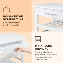 Louisiana Servierwagen Küchenwagen 5 Etagen Holz Handtuchhalter Mobil 14 Louisiana Servierwagen Küchenwagen 5 Etagen Holz Handtuchhalter Mobil -kitchentools Verkäufe 10041122 de 0005 logo