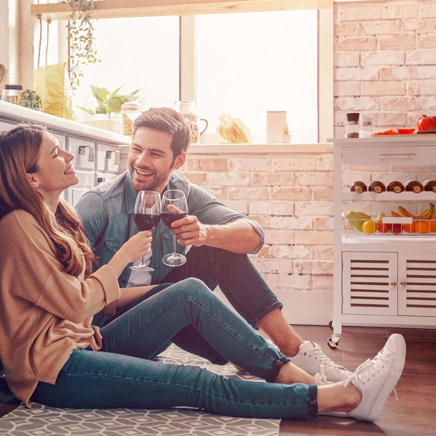 Louisiana Servierwagen Küchenwagen 5 Etagen Holz Handtuchhalter Mobil 4 Louisiana Servierwagen Küchenwagen 5 Etagen Holz Handtuchhalter Mobil - Image 2