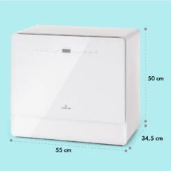 Emerald 5 Slim Geschirrspüler Freistehend 7 Programme Touch-Control -kitchentools Verkäufe 10041185 yy 0007 dimensions