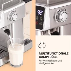 Libeica Espressomaschine 19 Bar Ca. 10 Tassen 1,8 Liter Milchschaum -kitchentools Verkäufe 10041253 de 0004 logo