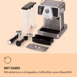 Libeica Espressomaschine 19 Bar Ca. 10 Tassen 1,8 Liter Milchschaum -kitchentools Verkäufe 10041253 de 0007 logo
