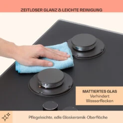 Firetale Gaskochfeld 5-flammig 70 Cm Aluminium-Brenner Inkl. Schlauch Und Druckminderer 17 Firetale Gaskochfeld 5-flammig 70 Cm Aluminium-Brenner Inkl. Schlauch Und Druckminderer -kitchentools Verkäufe 10041300 de 0007 usp