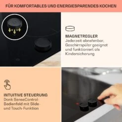 Magnichef 4 Flex Einbaukochfeld Induktion 4 Zonen / Flexzone 7000W Glaskeramik -kitchentools Verkäufe 10041381 de 0004 usp