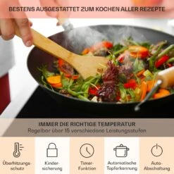 Magnichef 4 Flex Einbaukochfeld Induktion 4 Zonen / Flexzone 7000W Glaskeramik -kitchentools Verkäufe 10041381 de 0005 usp