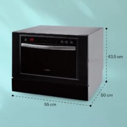 Havasia UV 8 Neo Tischgeschirrspüler UV-Licht Freistehend / Einbau 1380W -kitchentools Verkäufe 10041830 yy 0007 dimensions