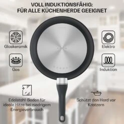 Noto Endurance Bratpfanne Ø28 Cm Geschmiedetes Aluminium Abnehmbarer Griff -kitchentools Verkäufe 10045003 de 0005 usp