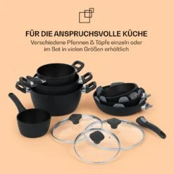 Noto Endurance Bratpfanne Ø28 Cm Geschmiedetes Aluminium Abnehmbarer Griff -kitchentools Verkäufe 10045003 de 0008 usp
