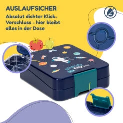 Klarstein Schmatzfatz Easy Snackbox 4 Fächer 18 X 15 X 5 Cm (BxHxT) -kitchentools Verkäufe 10045069 de 0003 usp