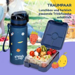 Klarstein Schmatzfatz Easy Snackbox 4 Fächer 18 X 15 X 5 Cm (BxHxT) -kitchentools Verkäufe 10045069 de 0007 usp